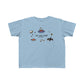 San Juan Island Collage - Toddler's Fine Jersey Tee