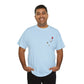 Boy with Balloon and Stars - Adult Heavy Cotton™ Tee