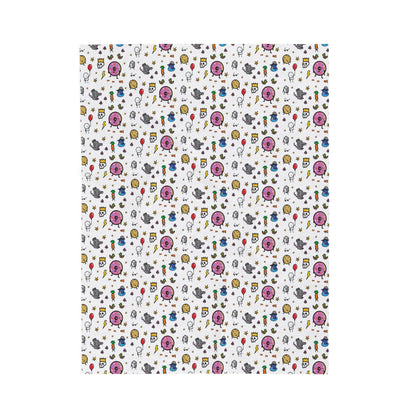 TLC Collage Velveteen Plush Blanket