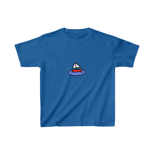 Sailboat - Kids Heavy Cotton™ Tee
