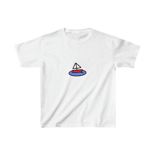 Sailboat - Kids Heavy Cotton™ Tee