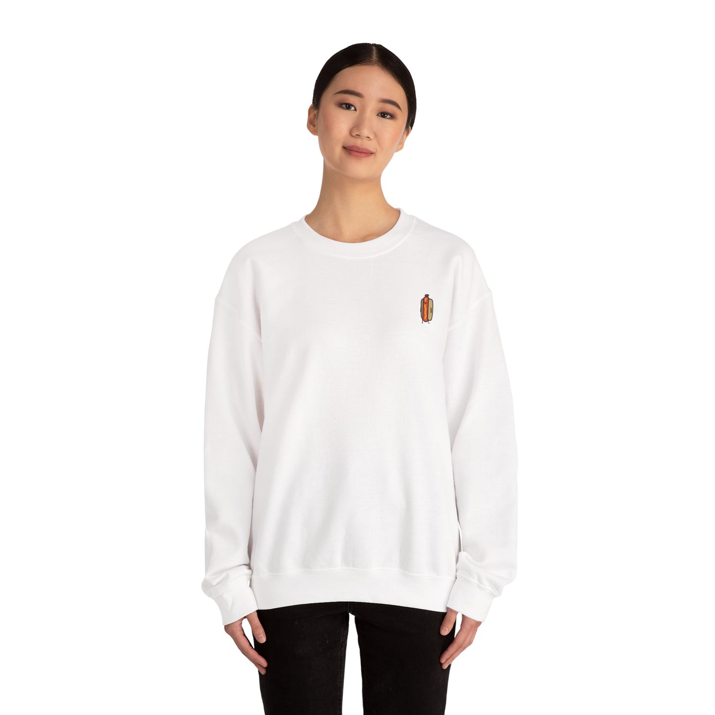 Hot Dog - Adult Crewneck Sweatshirt