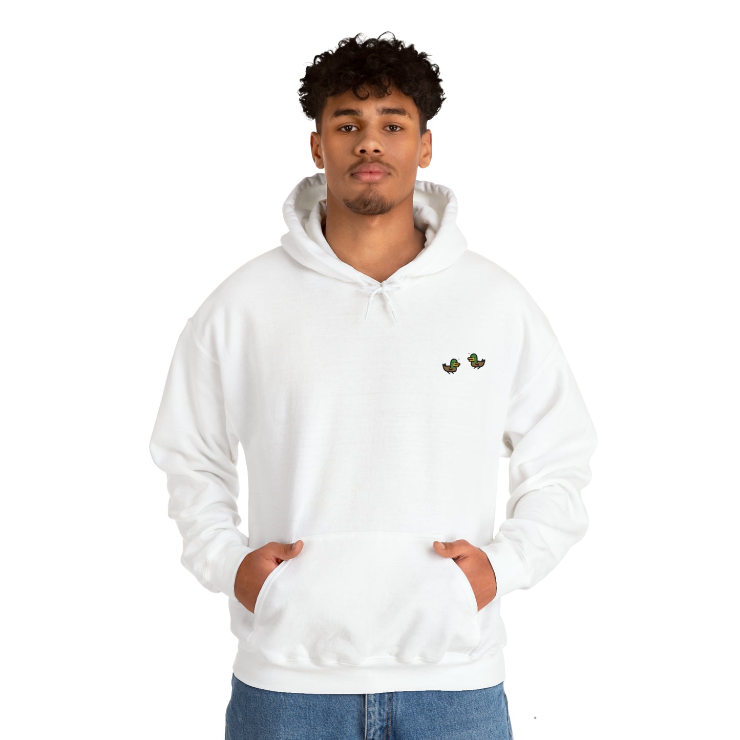 Twin Ducks - Adult Unisex Heavy Blend™ Hooded Sweatshirt