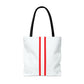 Striped Mono Tote