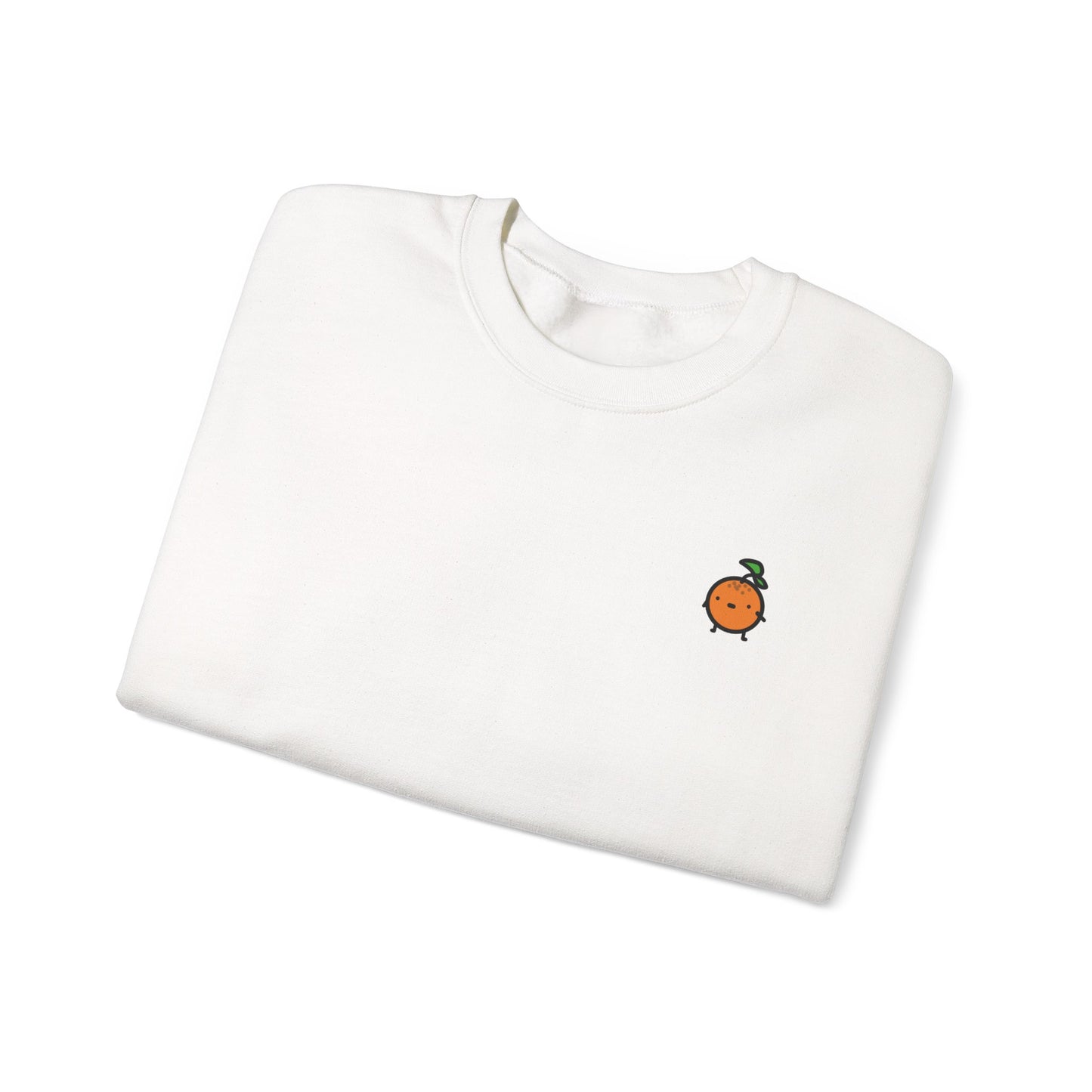 Orange - Adult Crewneck Sweatshirt