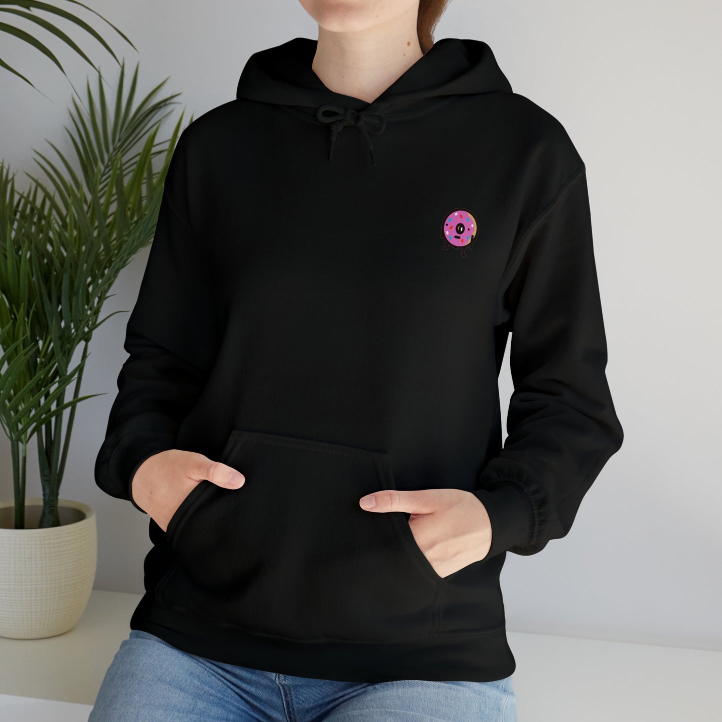 Small Donut - Adult Unisex Heavy Blend™ Hooded Sweatshirt