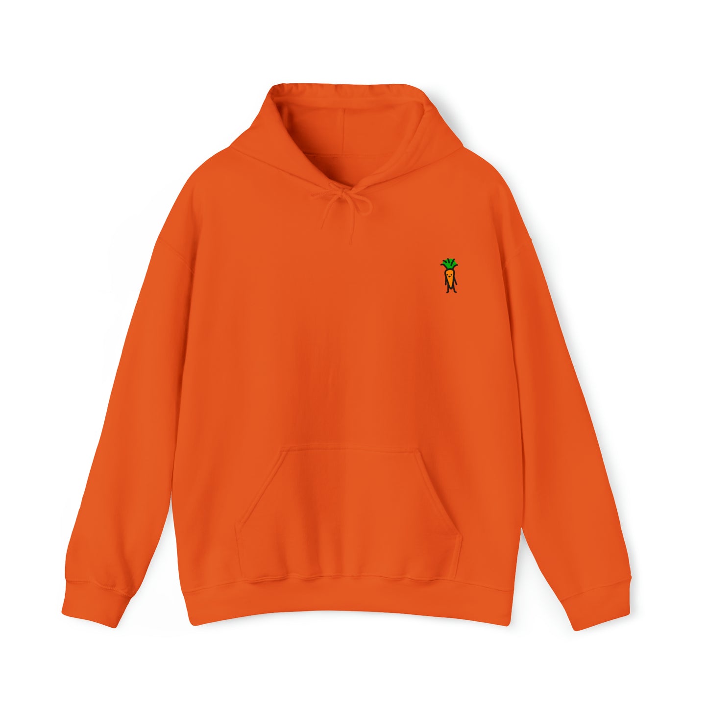 Small Carrot - Adult Unisex Heavy Blend™ Hooded Sweatshirt