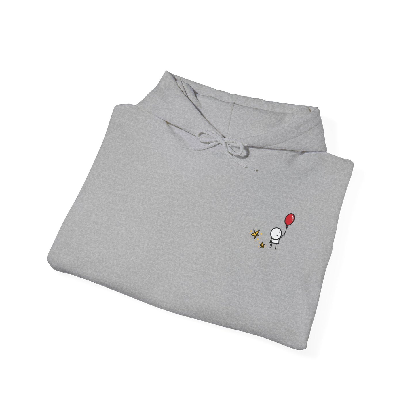 Boy with Balloon and Stars - Hoodie