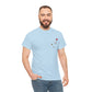 Boy with Balloon and Stars - Adult Heavy Cotton™ Tee