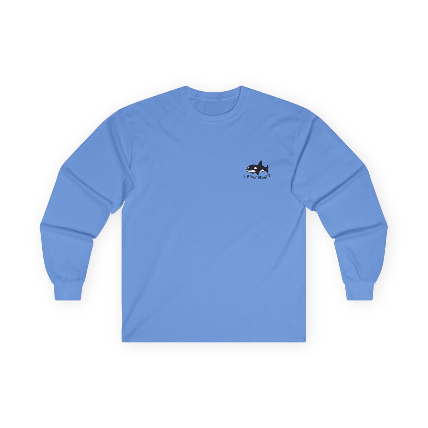 Friday Harbor Small Orca - Ultra Cotton Long Sleeve Tee
