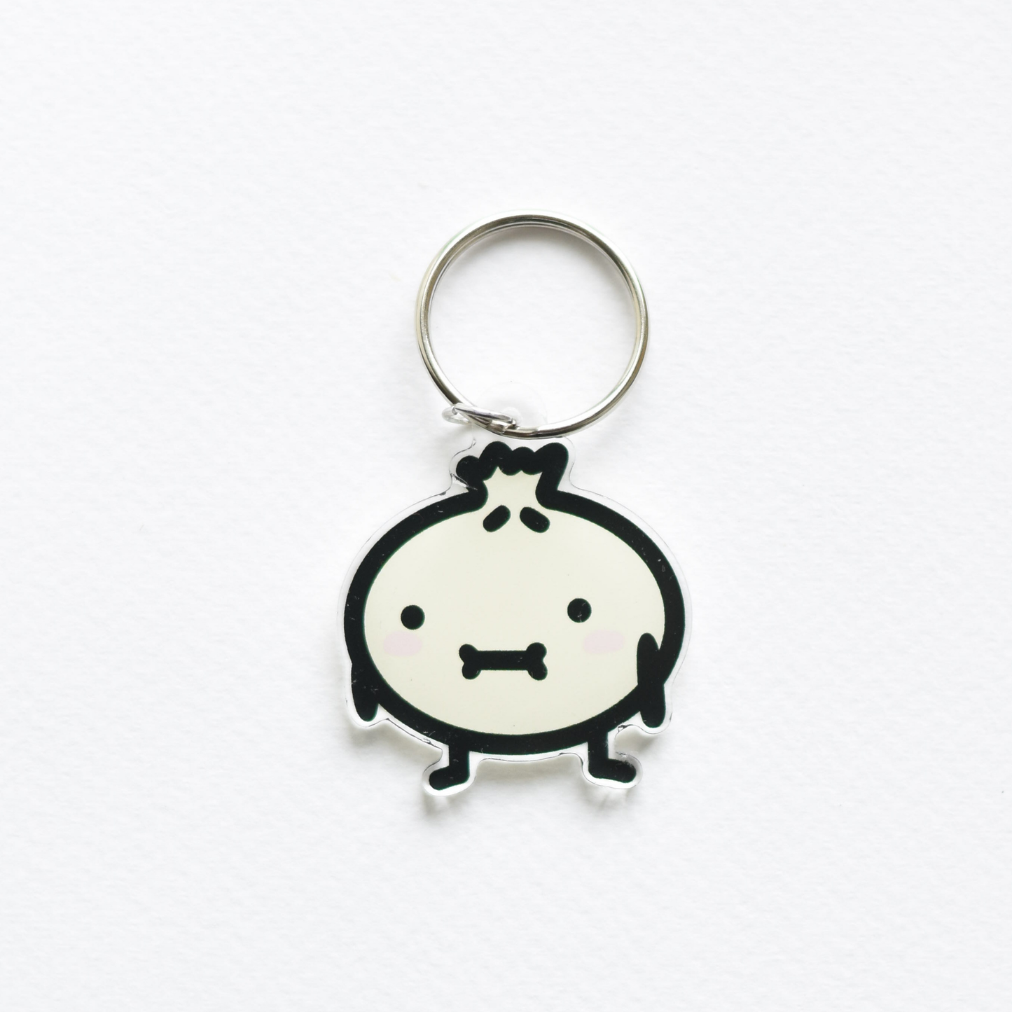 Dumpling Charm Key Ring