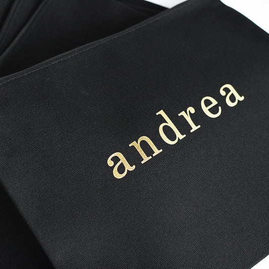 Golden Pouch - black