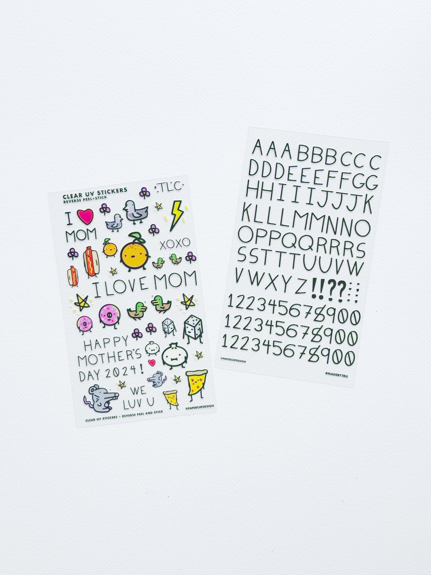 Trumama UV stickers