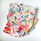 Golden Pouch - Floral