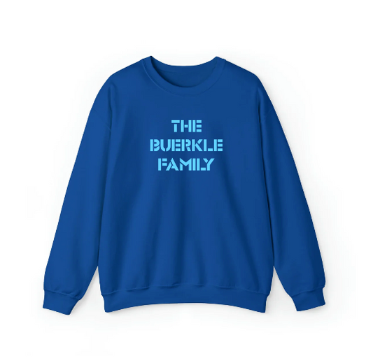 Family Sweatshirts - Same Text