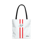 Striped Mono Tote