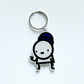 Beanie boy charm key ring