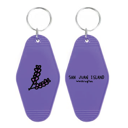 Friday Harbor, WA - Motel Keychains