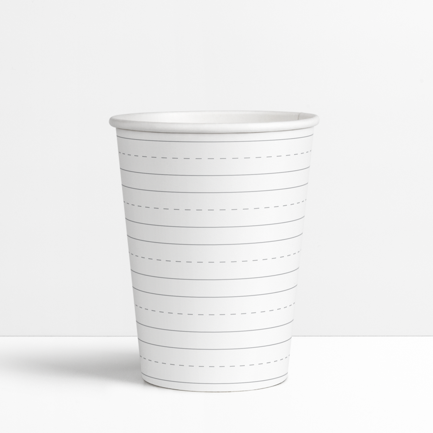 Dashed Paper Cup