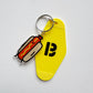 Hot Dog Motel Keychain