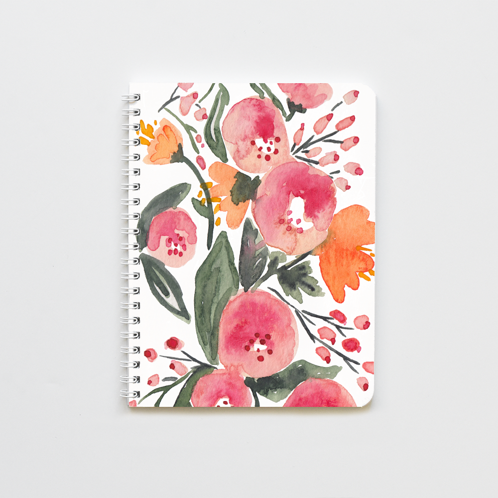 In Bloom Floral Notebook