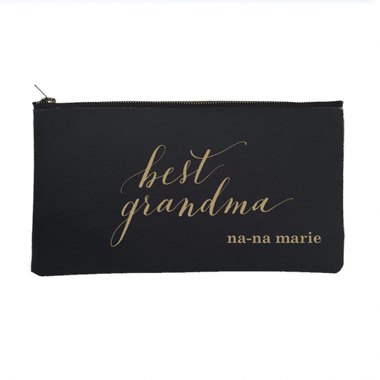 The best golden pouch - lettered