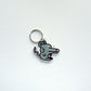 Rat Charm Key Ring