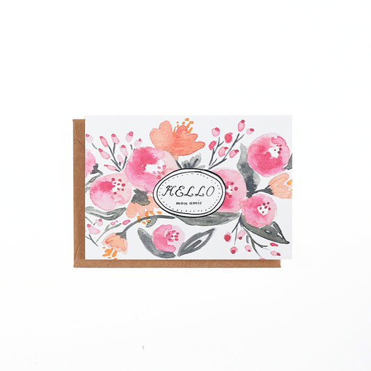 In Bloom Floral Card