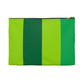 Green Colorblock Pouch