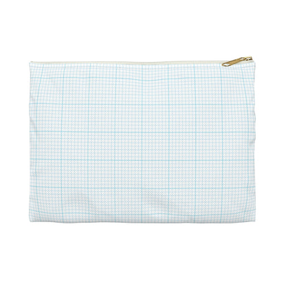 Blue Graph Pouch