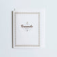 Grande Merci Bookworm Card