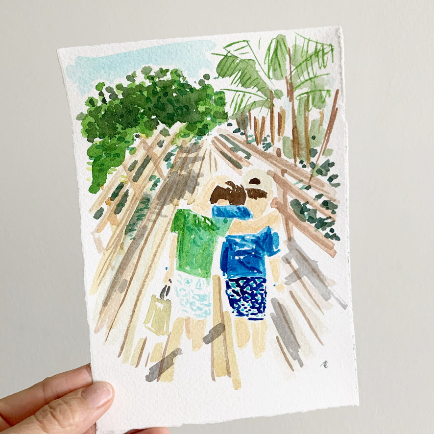 Vacation Memories - art commission