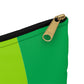 Green Colorblock Pouch
