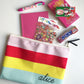 Candy Stripe Pouch