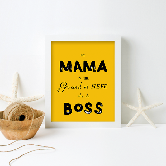 Mama the Boss Printable