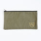 Golden Crest Pouch - green