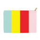 Color block pouch