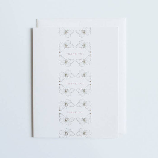 Thank You Butterflies Card