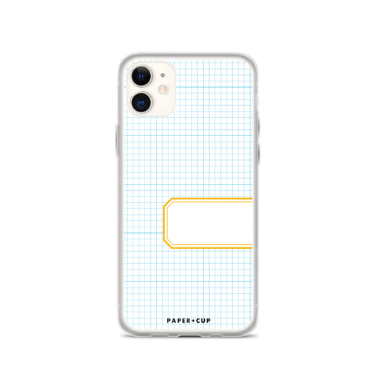 Yellow Label iPhone Case