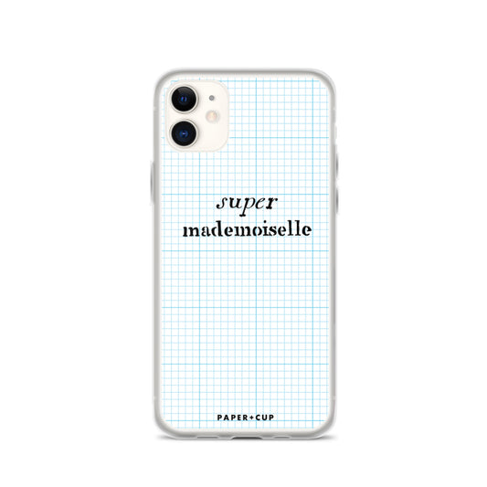 Super Mademoiselle iPhone case