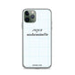 Super Mademoiselle iPhone case