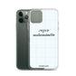 Super Mademoiselle iPhone case