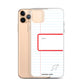 Old School Lined iPhone Case