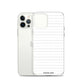 Dash iPhone Case