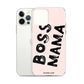 Boss Mama iPhone case