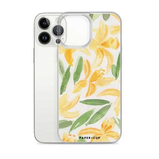 Daffodil Floral iPhone Case