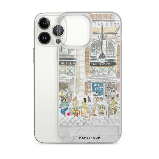 Paris Cafe iPhone Case