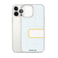Yellow Label iPhone Case