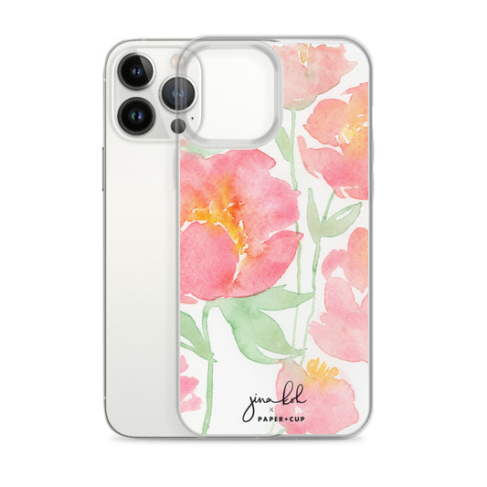 Peonies Floral iPhone Case