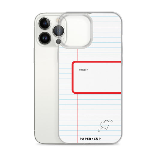 Old School Lined iPhone Case